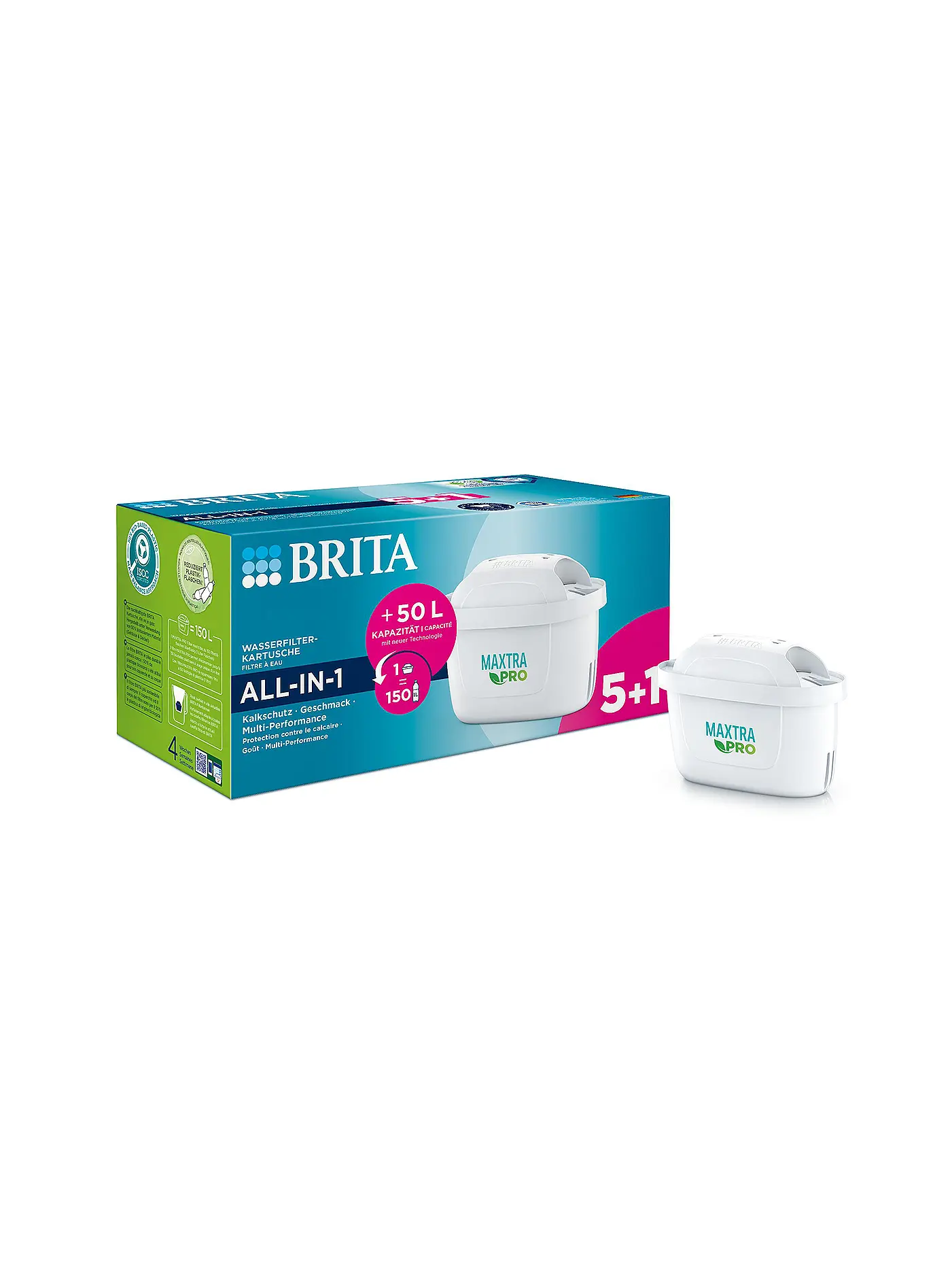 BRITA | Filterkartuschen MAXTRA PRO All-in-1 6-er Pkg. | 